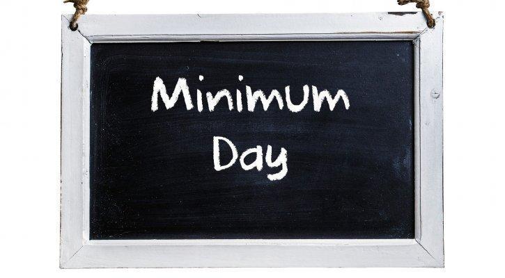 Minimum Day Chalkboard
