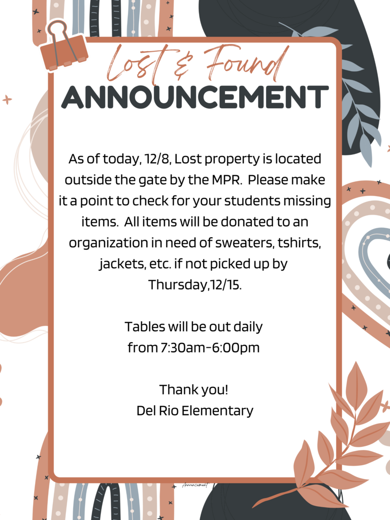 Lost and  Found Items